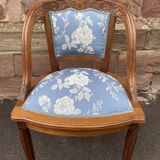 Office armchair gondola art deco mahogany 1930