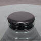 Table basse sculpturale italienne postmoderne rare, années 1980