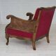 1930s, Danish armchair, furniture velour, ash wood.