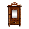 Armoire de poupée Bambou