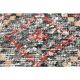 1970s Turkish Oushak Handmade Wool Cotton Red Runner Rug 103x382