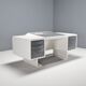 Rare Bureau de Directeur en Fibre de Verre par Ernest Igl pour Wilhelm Werndl, 1970s