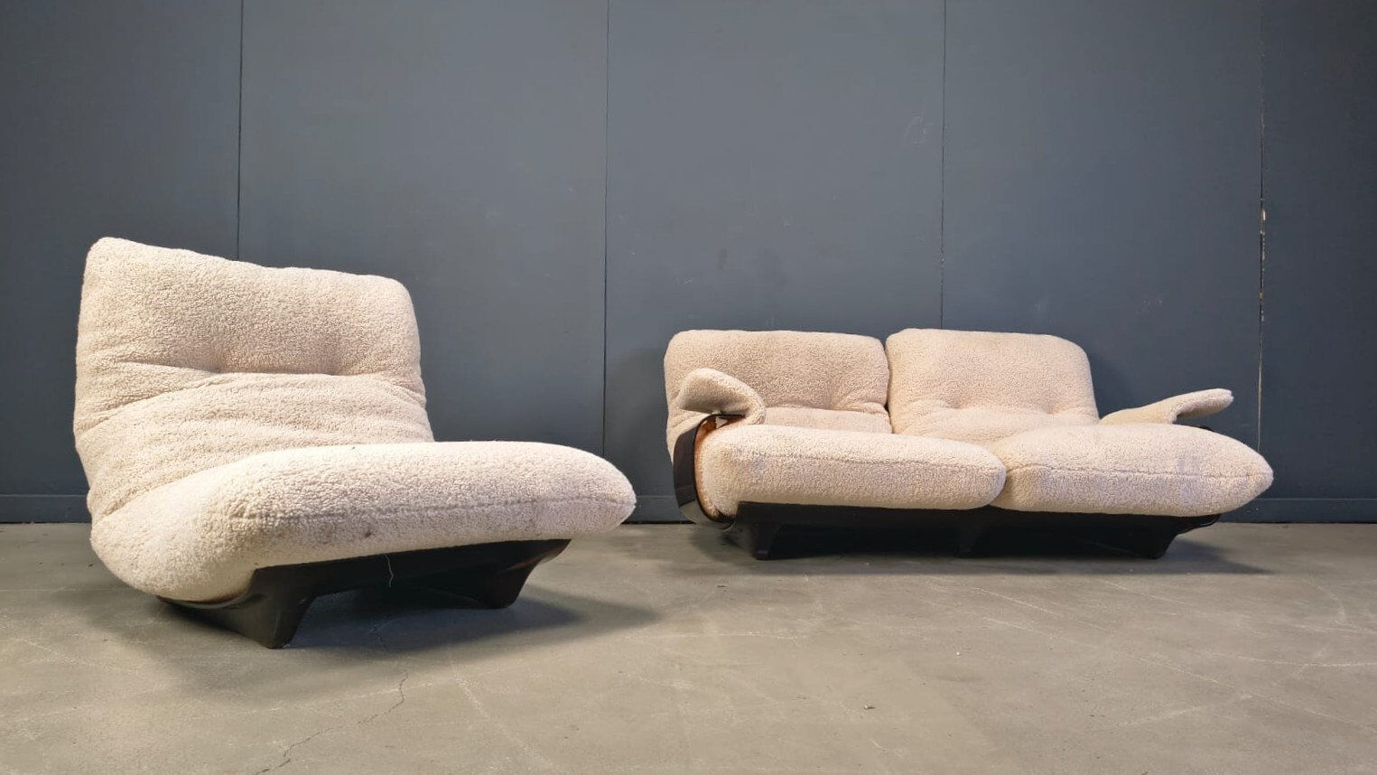 Marsala sofa set by Michel Ducaroy for Ligne Roset, 1970s