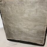 Brown leather heater