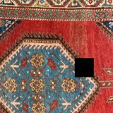 Tapis ancien persan nord ouest pour couloir fait main 107x325 cm
