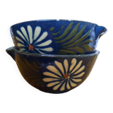 Alsatian service in glazed terracotta