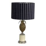 Vintage brass pineapple lamp