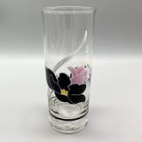 8 Luminarc GLASSES model Anaïs rose noire vintage longdrink