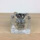 Briquet glaçon cubique en verre