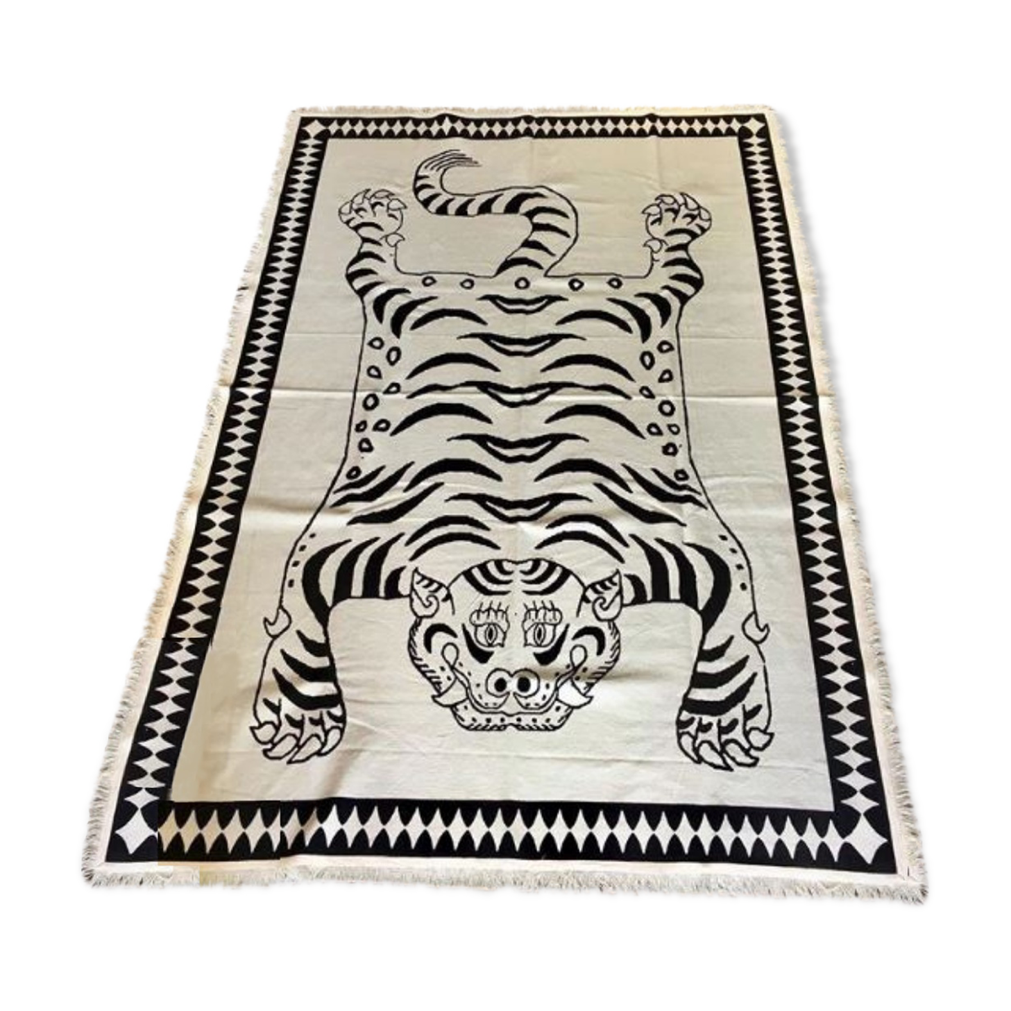 Bali tiger carpet
