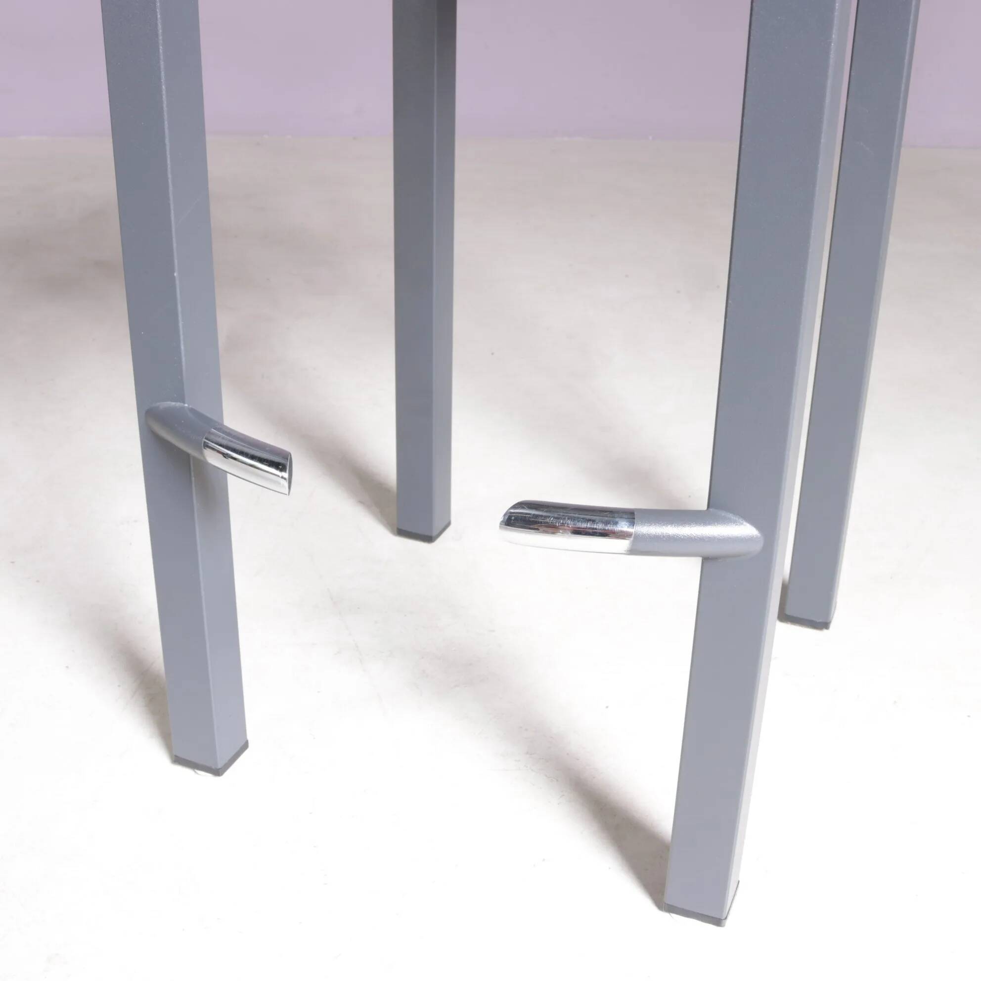 1980s bar stool model: Sarapis by Philippe Starck for Driade Italy