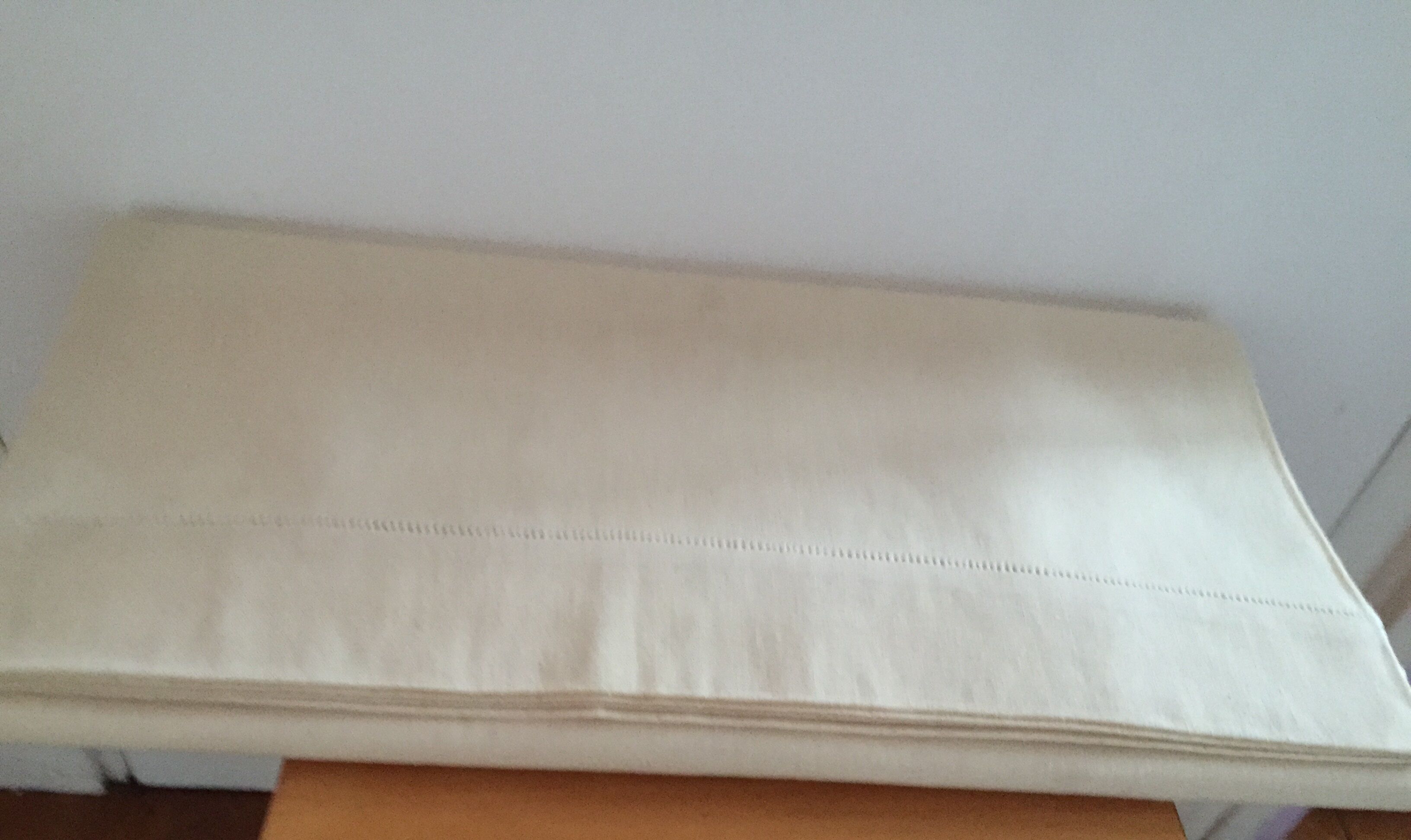 Drap en métis ancien neuf  200 x 290 cm