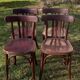 4 chaises bistrot
