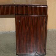 Art Deco Desk Ralph Lauren Macassar & leather