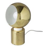 Magnetic brass ball light by Reggiani
