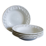 5 vintage hollow plates model Fruit