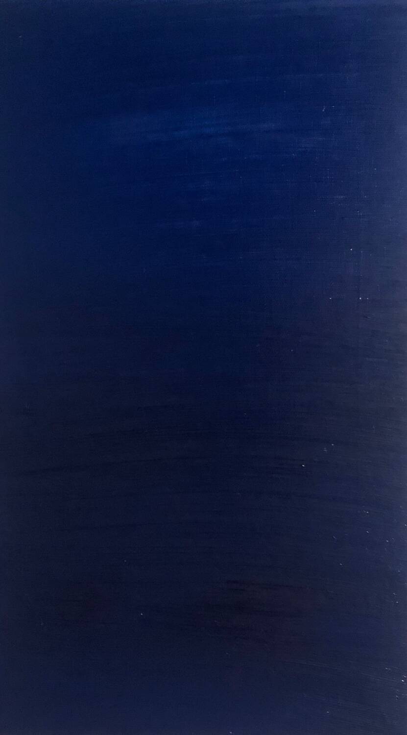 Monochrome Blue Oil Painting