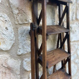 Decorative wooden ladder