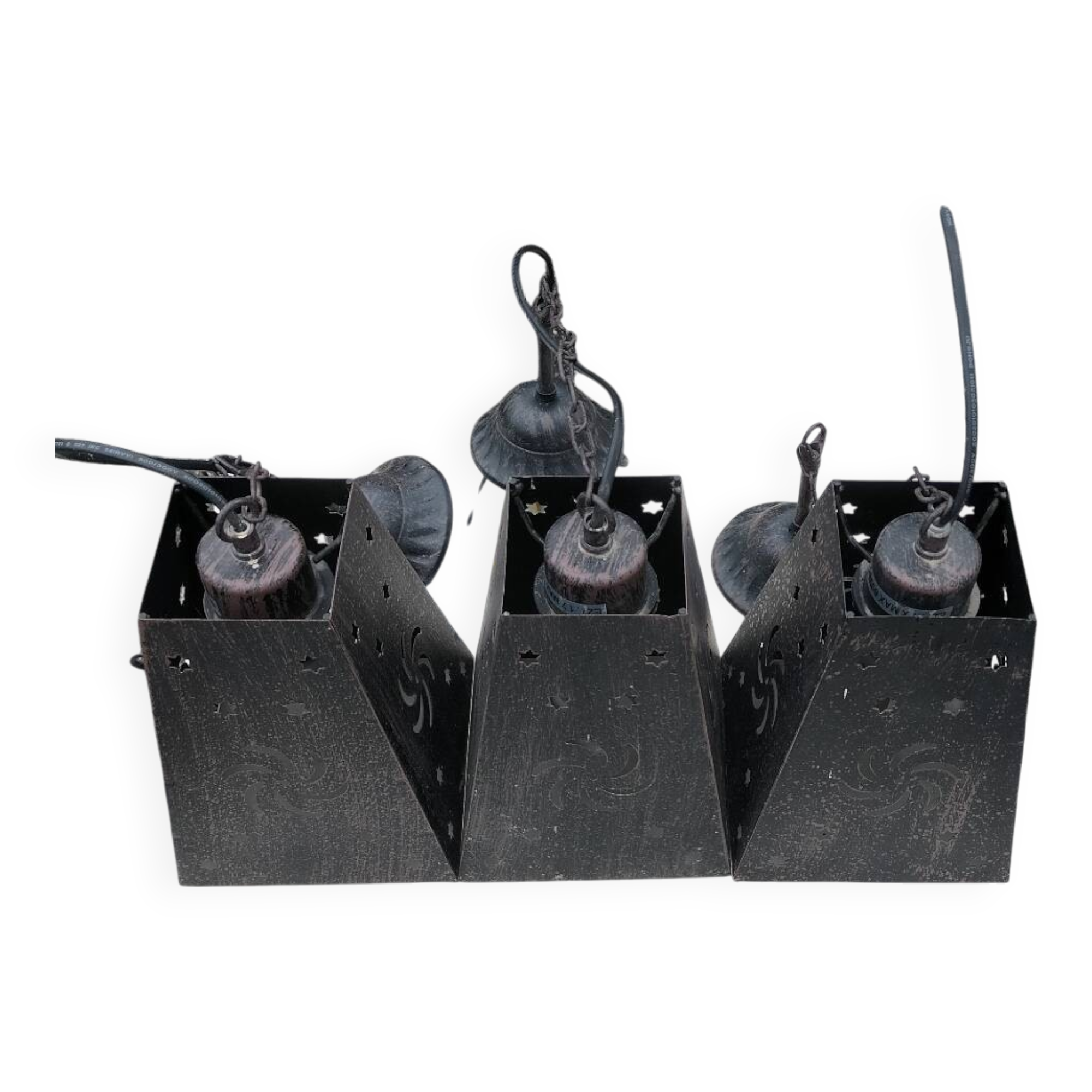 Small metal chandelier