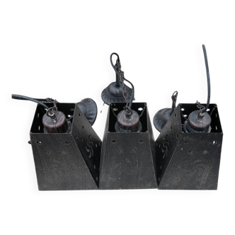 Small metal chandelier