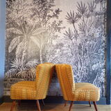 Pair of vintage cocktail chairs