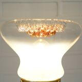 Set of 4 Vintage Sconces Flush Mount Mazzega Murano Glass Ceiling Lights