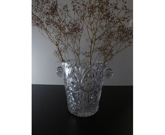 Cut glass champagne bucket