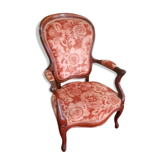 Fauteuil acajou