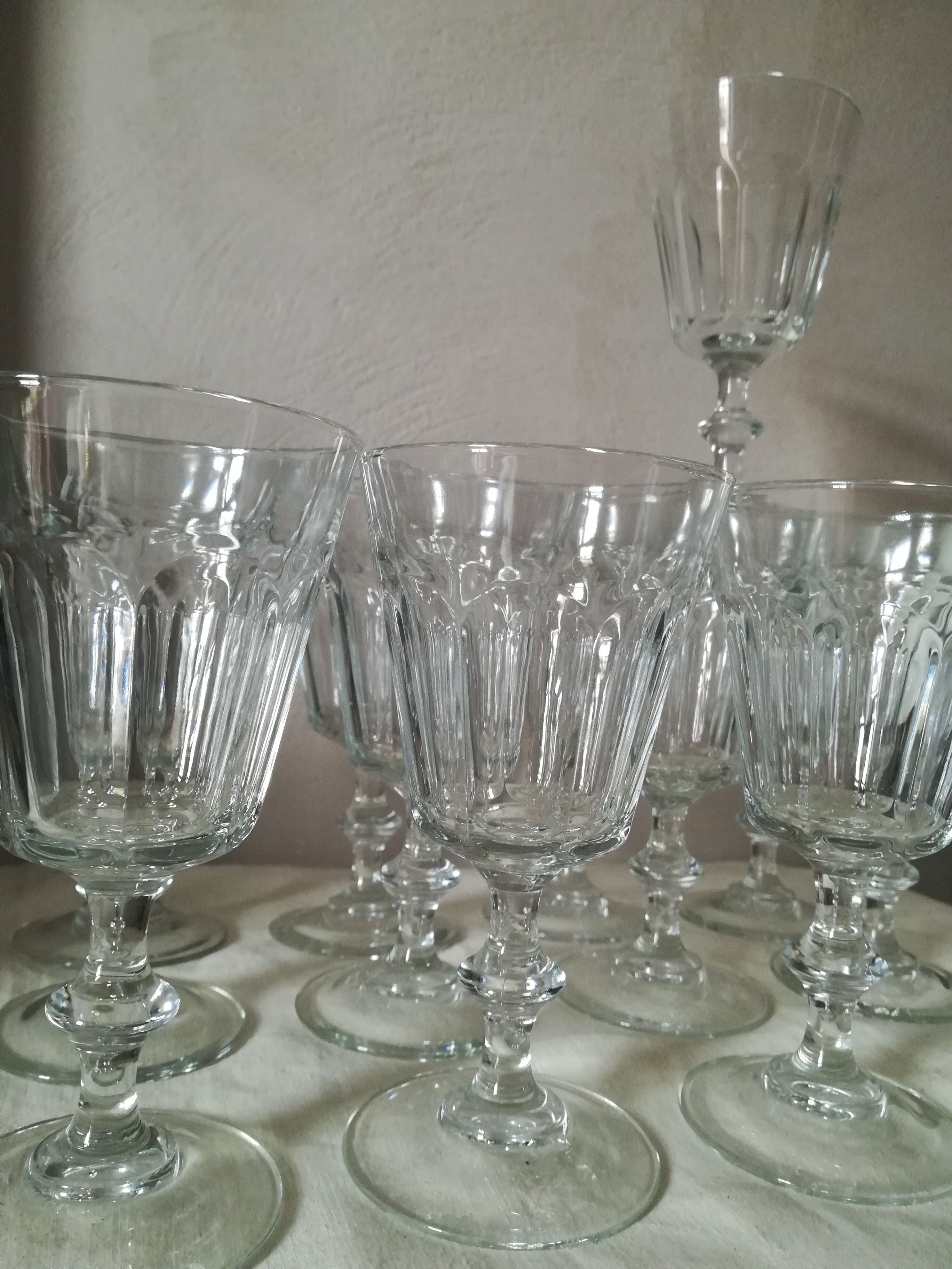 Set of 12 glasses