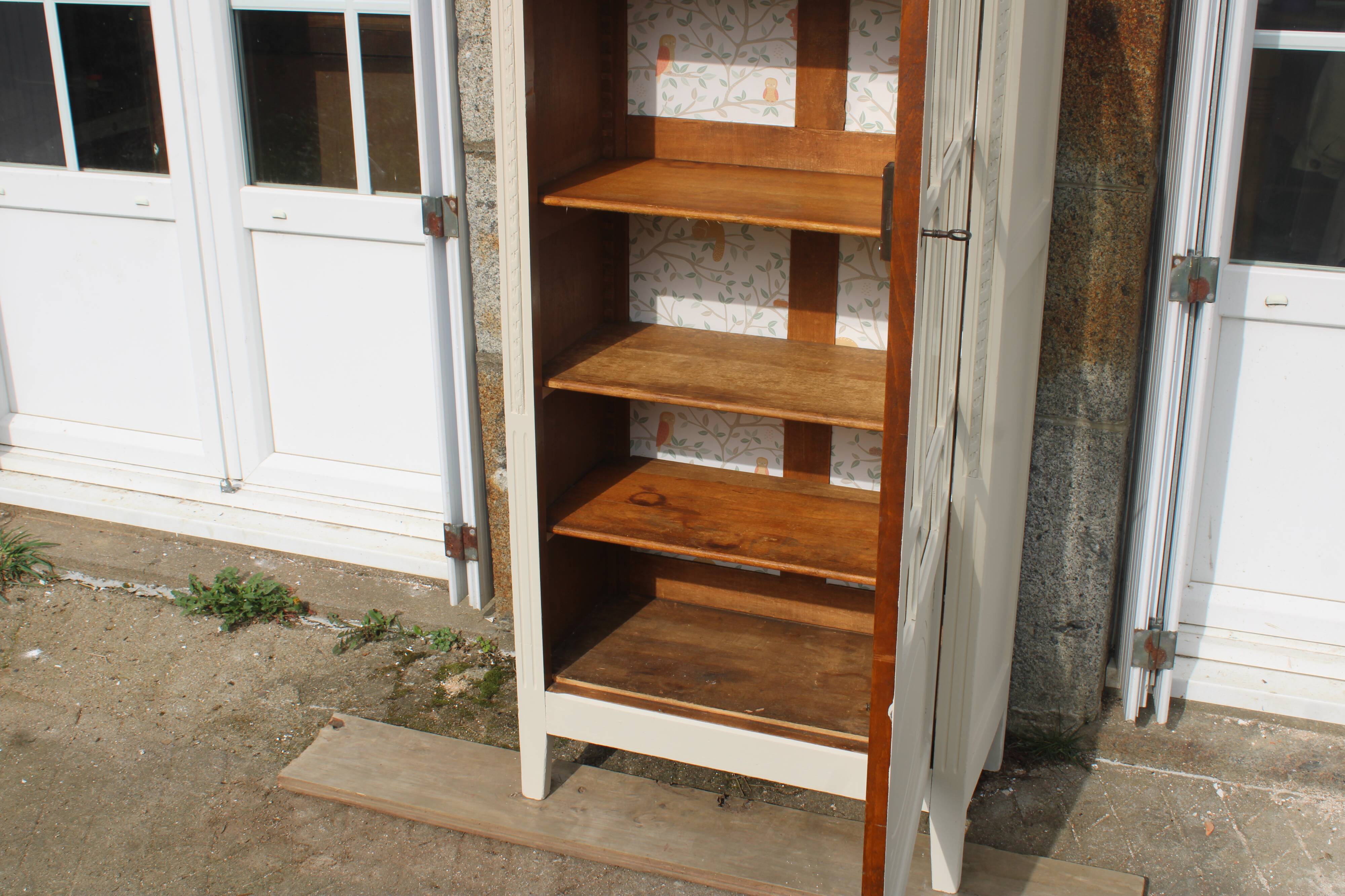 Antique Art Deco display cabinet – Camomille Libéron – 162 cm