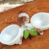 Old opaline salt shaker