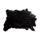 Black goat skin 90x65cm