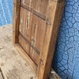 Old wooden tribal window