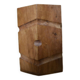 Pot à crayons en bois