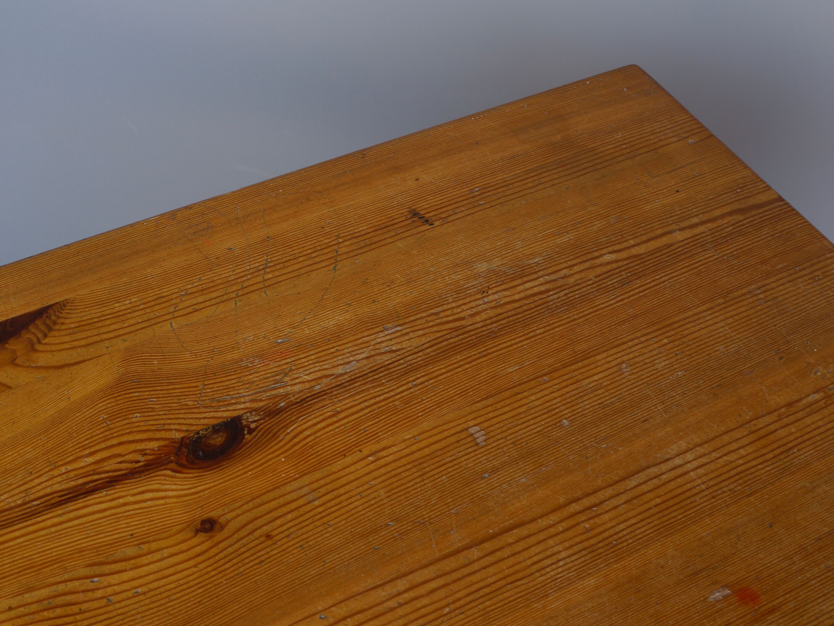 Scandinavian pine dining table 1960s