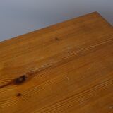 Scandinavian pine dining table 1960s