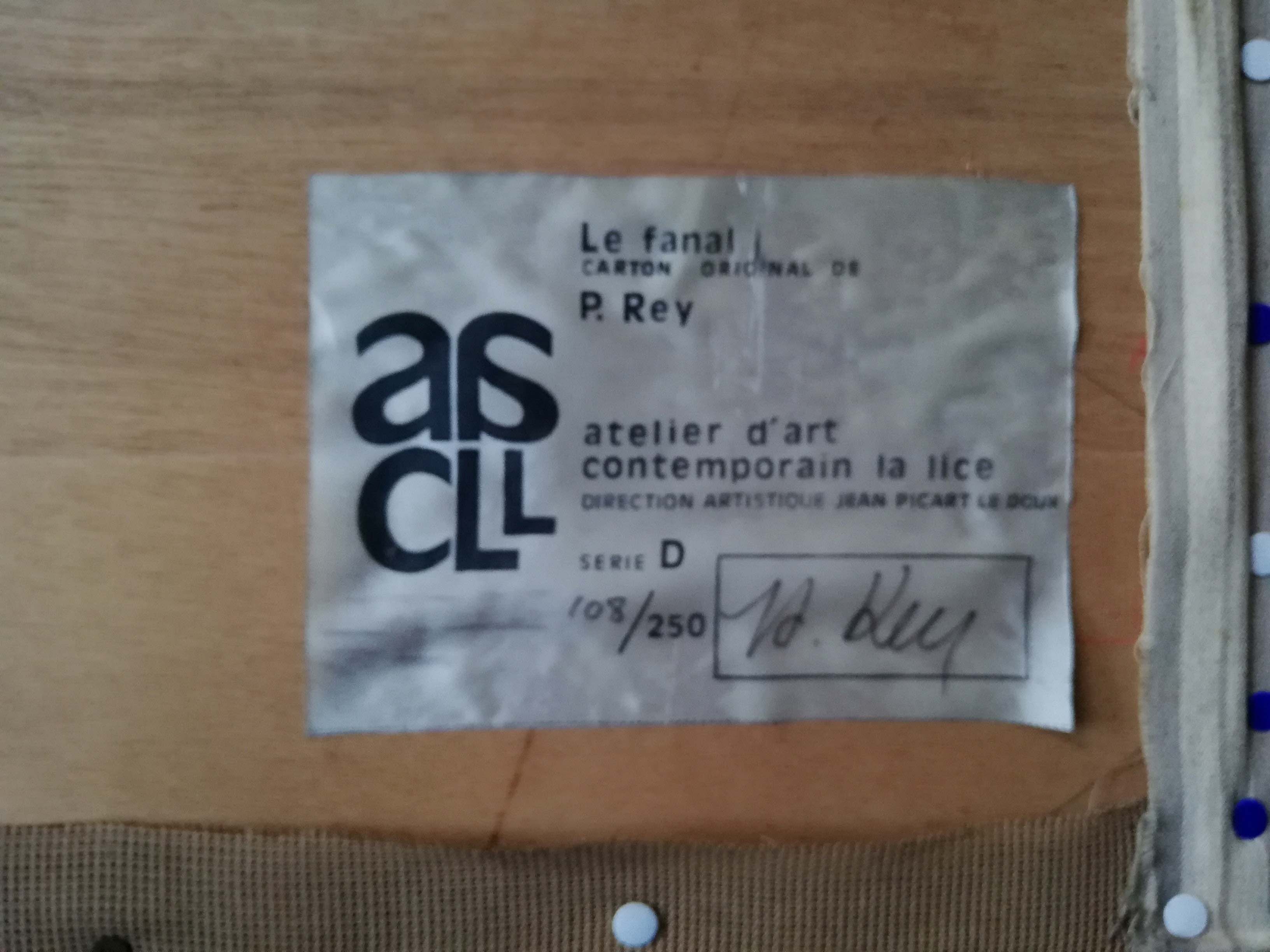 Wall tapestry P. Rey atelier Picart Le Doux