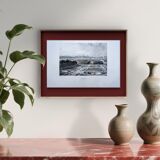 Vienna, Austria Vintage Engraving, 1841 Authentic.