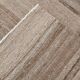 9x13 Brown Beige Large Vintage Rug, 265x399Cm