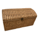 Small cane chest