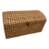 Small cane chest