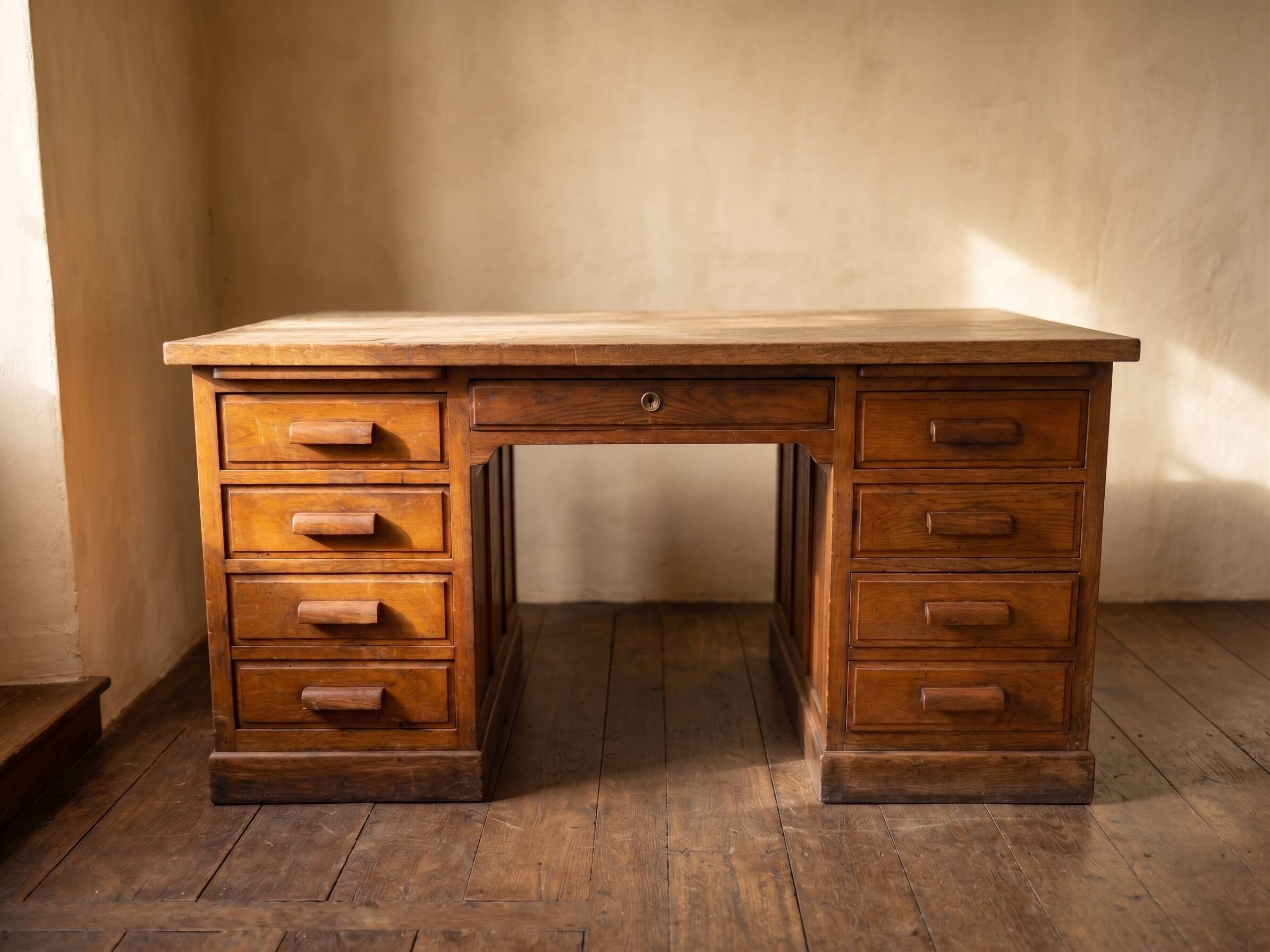Antique wooden desk