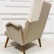 Restored Scandinavian vintage armchair