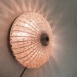 Mid-century ceiling light with glass flowers, France, 1960's