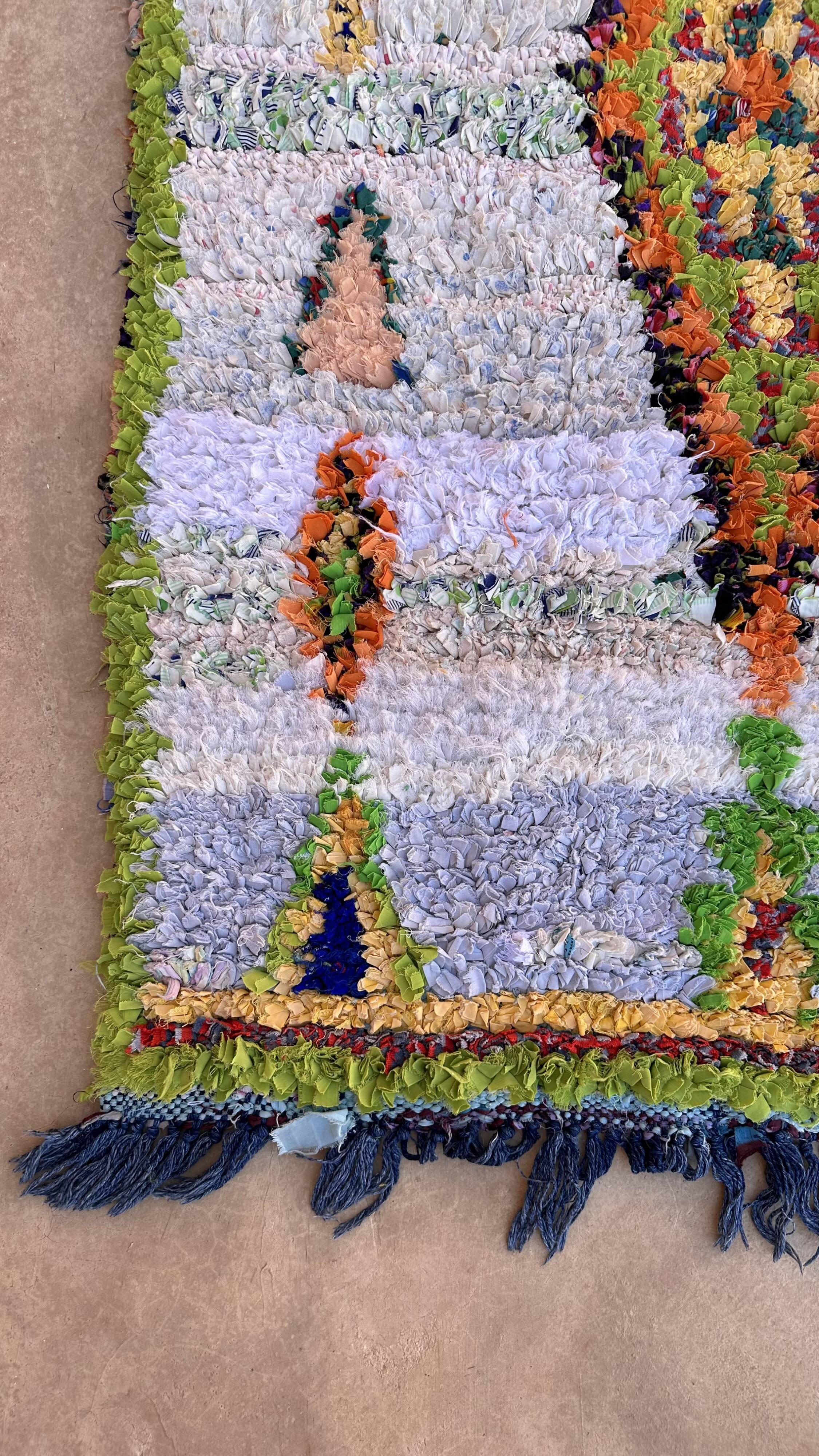 Colorful Moroccan rug - 83 x 167 cm