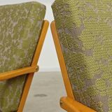 Pair of "boomerang" armchairs by Antonin Suman for Ton "Thonet" 1960