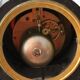 Old notary clock brocot movement and pendulum 2 bulbs 19th