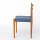 Vintage Lübke Dining Chair, Germany 1970s, Beech Wood Chair