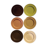 6 dessert plates