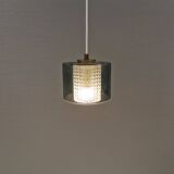 Lampe suspendue suédoise de la verrerie Orrefors